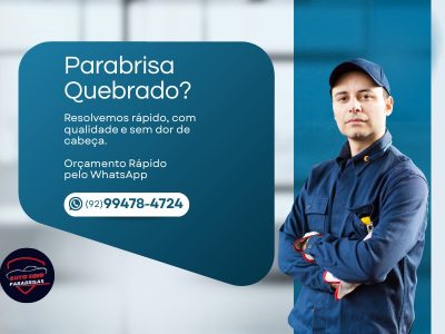 Parabrisa quebrado? A gente resolve